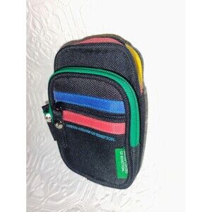 Vintage United Colors Of Benetton Camera Case 90s Small Bag